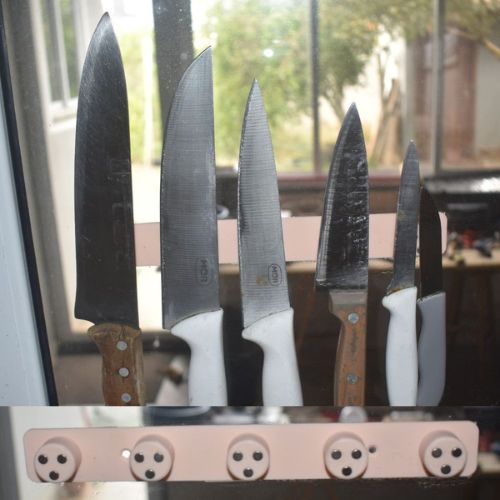 Soporte imanes para cuchillos