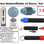 destornillador x2 rosca